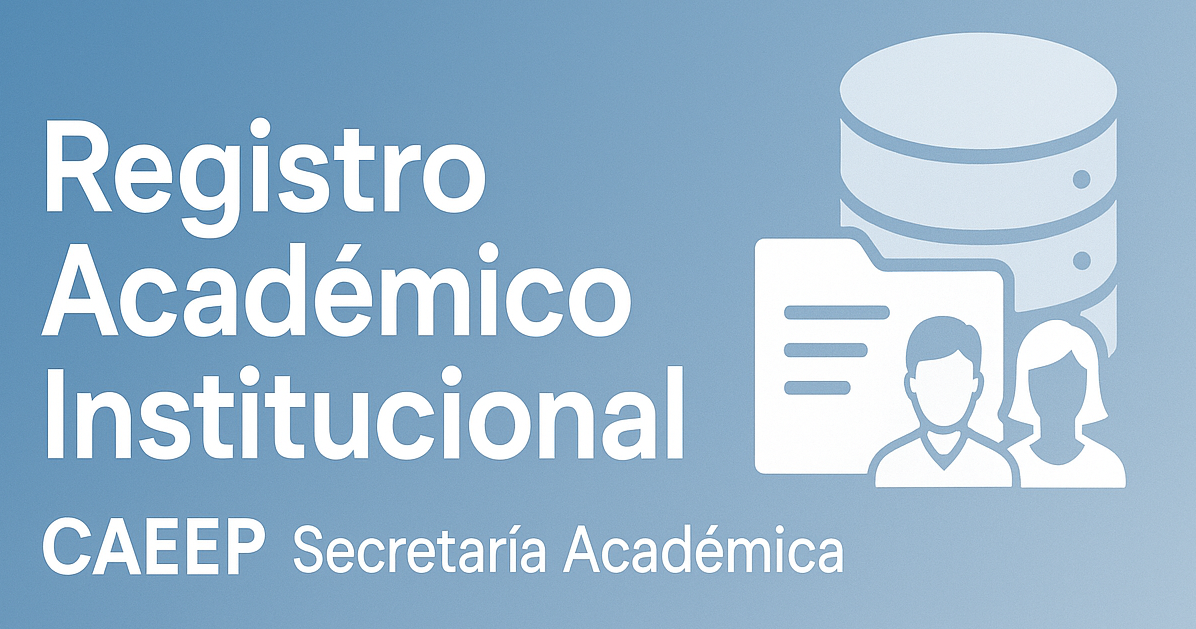 Registro Académico Institucional